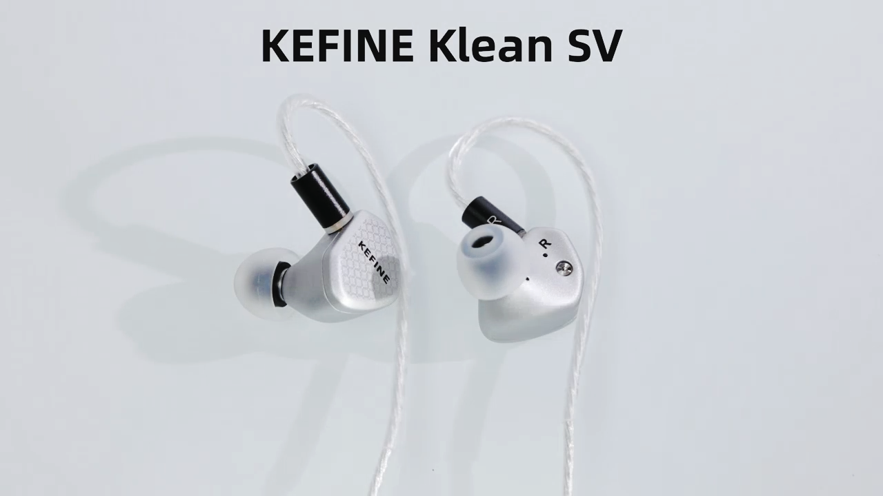 Amazon.co.jp: KEFINE Klean SV 有線イヤホン 10mm DLC振動板搭載 IEM